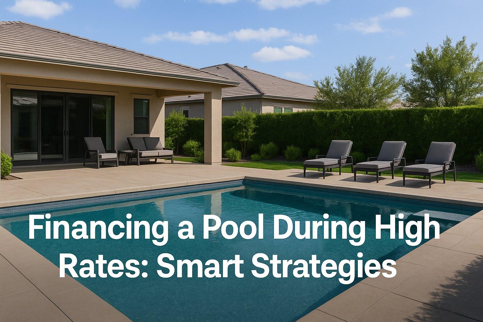Financing a Pool During High Rates: Smart Strategies