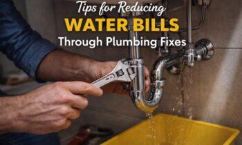 Tips for Reducing Water Bills Through Plumbing Fixes