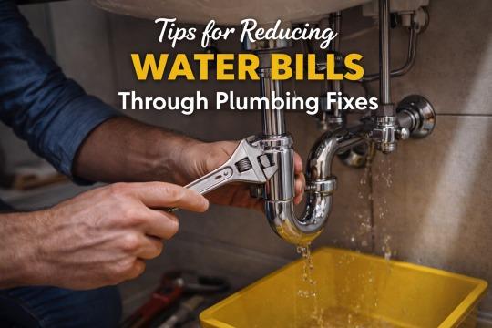 Tips for Reducing Water Bills Through Plumbing Fixes