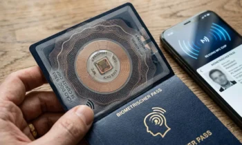 A Passport’s Electronic Chip