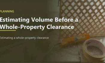 Estimating Volume Before a Whole-Property Clearance