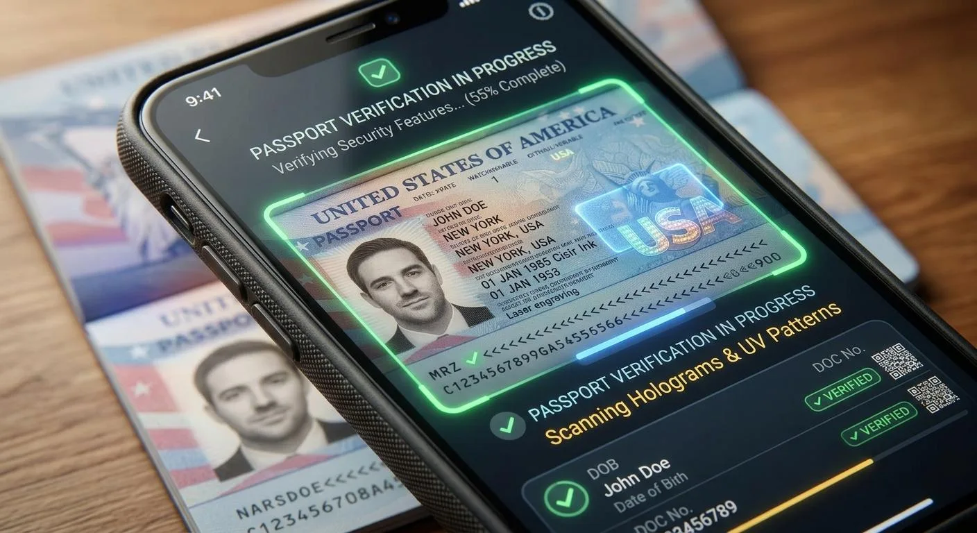 Smartphones May Fail to Read a Passport Chip